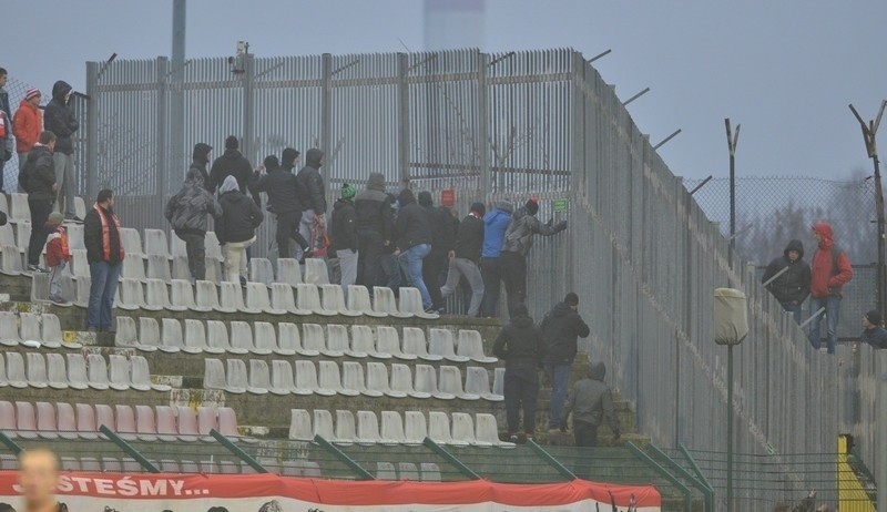Kibice Widzewa pożegnali stadion [zdjęcia, FILM]