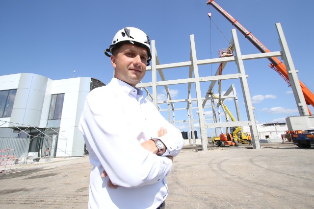 Michał Pindral, dyrektor kieleckiego oddziału firmy Termetal zdradza, że firma chce jak najszybciej odbudować zakład.