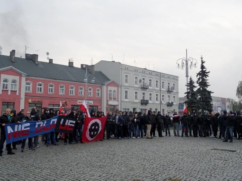 W marszu antyimigracyjnym w Częstochowie wzięło udział ponad...