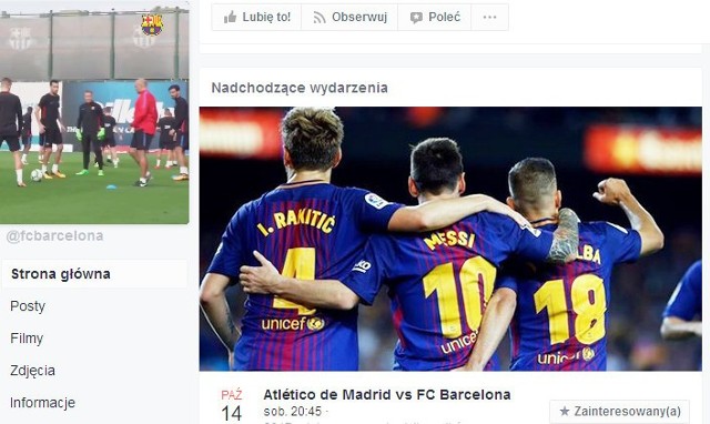 Atletico Madryt - FC Barcelona. TRANSMISJA Live, online, sobota, 14 października, 20.45