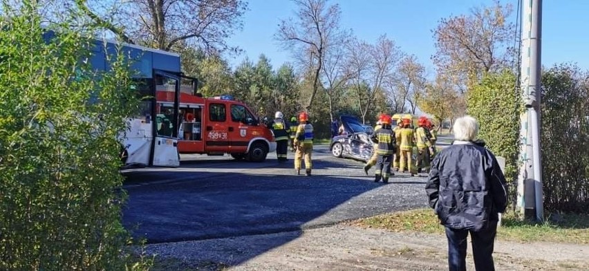 Pościg za samochodem pod Częstochową. Uciekinier zderzył się...