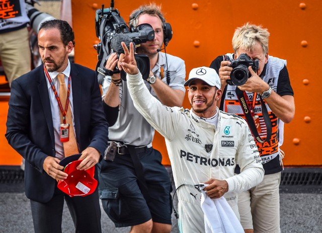 Fot. Lewis Hamilton z 2017 roku