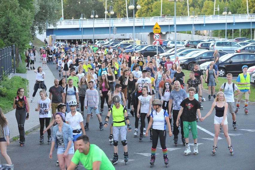 17.06.2016. rzeszow .  rolki nightskating night skating...