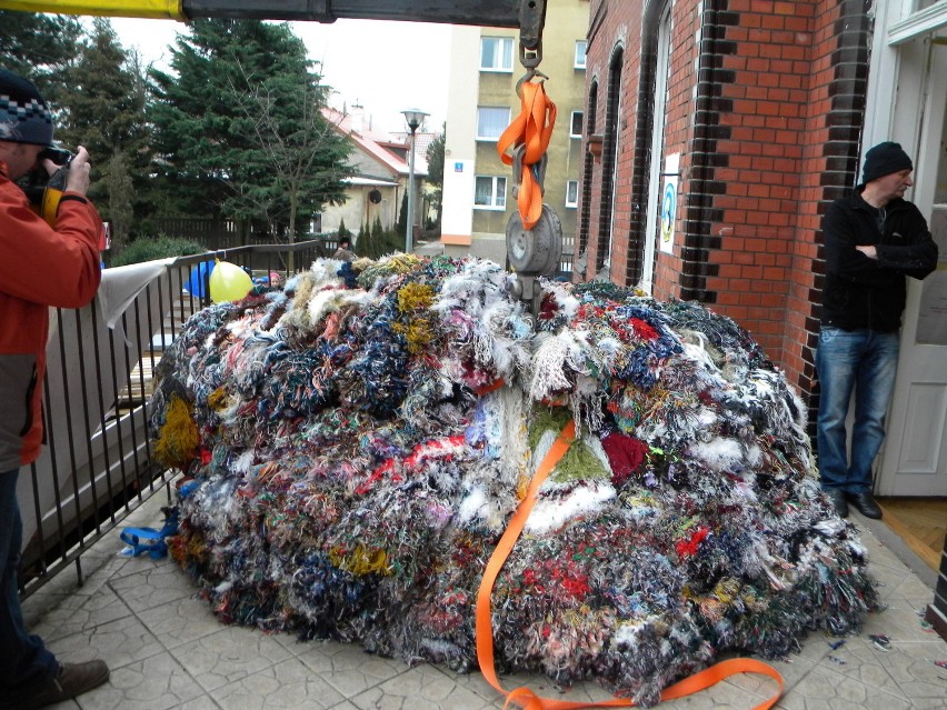 Wielki pompon powstał w Pruszczu Gdańkim. Bito rekord Guinessa [ZDJĘCIA] 