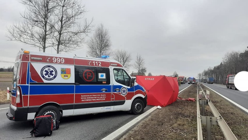 Śmiertelny wypadek na DK1 w Winownie. Kobieta zginęła na...