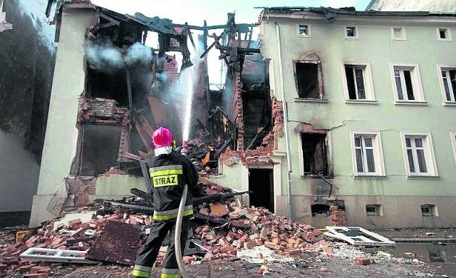 10-rodzinna kamienica po wybuchu nie nadawała się do  zamieszkania. Została wyburzona. Rodziny otrzymały nowe mieszkania.