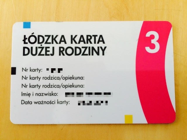 Choć łódzka karta powinna być uznawana tylko w Łodzi, w Malborku umożliwiła dużej rodzinie oszczędzić 80 zł.