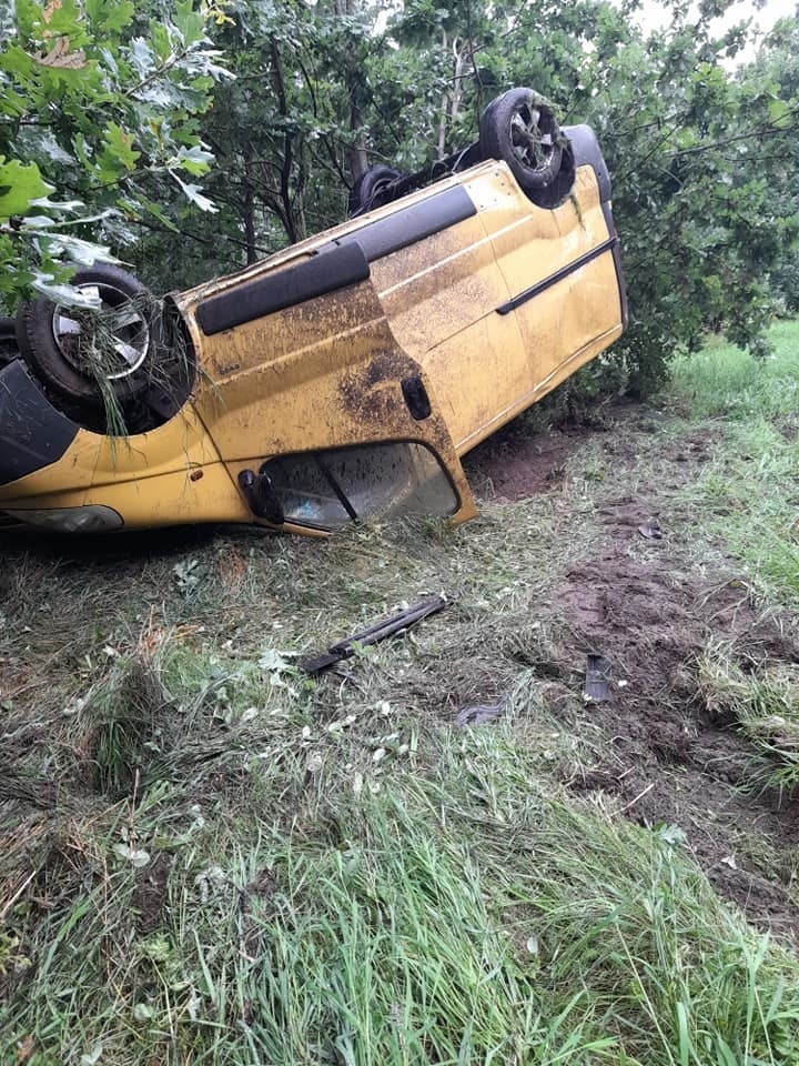 Kierująca samochodem straciła panowanie nad pojazdem i...