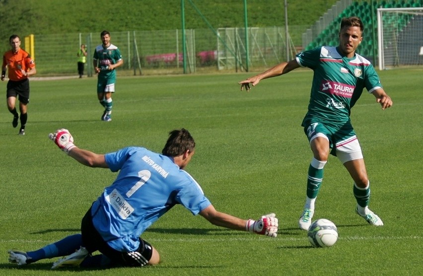 Pierwszy sparing Śląska. Bez nowych graczy Śląsk wygrał z MFK OKD Karvina 3:1 (ZDJĘCIA, FILM)