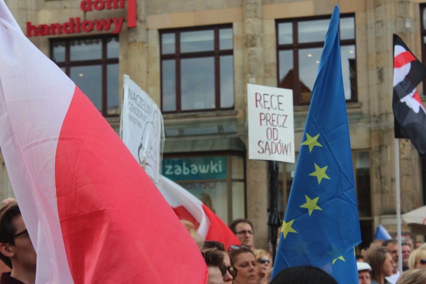 Protest "Nie damy zawłaszczyć Polski"