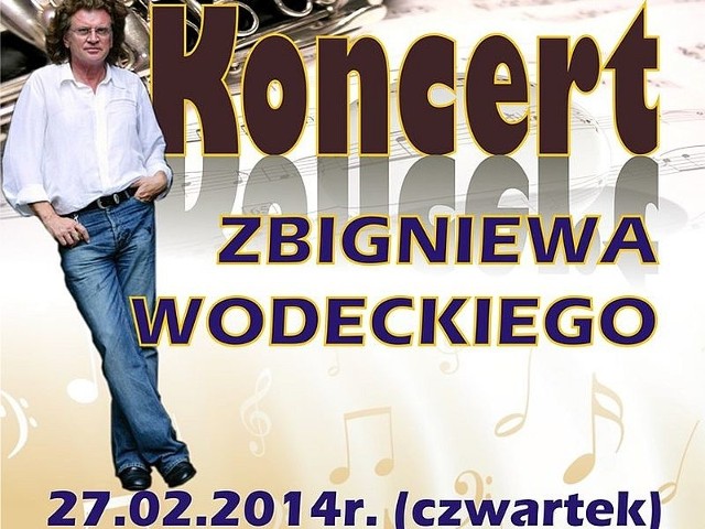 W czwartek znany piosenkarz Zbigniew Wodecki wystąpi w Klubie Wojskowym w Wędrzynie.
