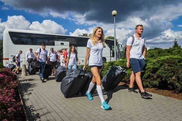 Wczoraj na Zawiszy zameldowała się reprezentacja Polski, która do Bydgoszczy przyjechała z obozu w Spale