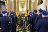 Pogrzeb Mirosława Krajewskiego, prezesa Ochotniczej Straży Pożarnej w Błędowie