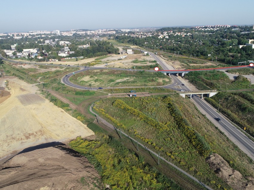 Zmiany w organizacji ruchu związane z budową S7 Widoma - Kraków