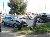 Groźny wypadek w centrum Radomia 