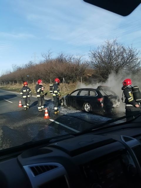 Sygnał o pożarze do strażaków trafił w czwartek 23 stycznia...