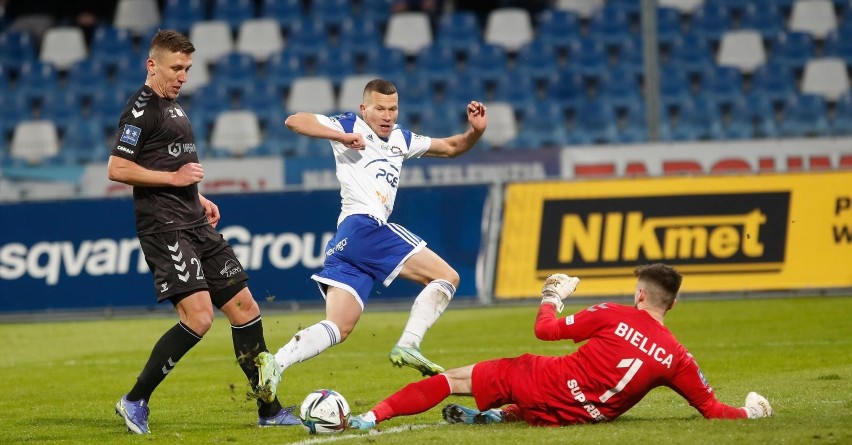 Lukas Podolski zdobył w Mielcu zwycięską bramkę dla Górnika....