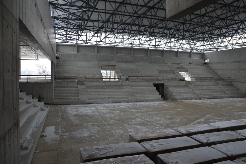 Budowa hali widowiskowo-sportowej Suwałki Arena. Minął rok...