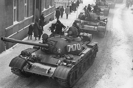 Czołgi T-54 i T-55 w czasie pokoju kojarzyły się Polakom...