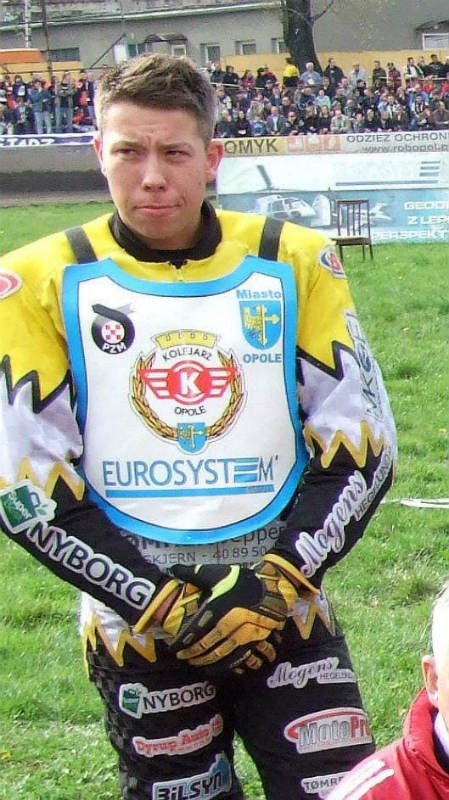 Duńczyk Peter Kildemand startował w sezonach 2007-2008 w Kolejarzu Opole