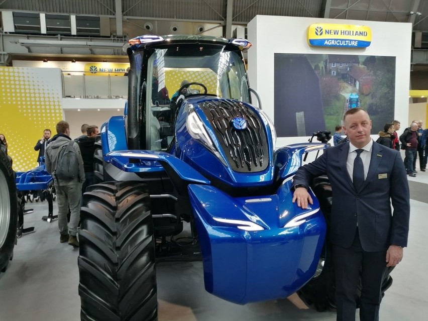 Agrotech 2019 w Kielcach. Cudne i mega nowoczesne ciągniki zachwycają 