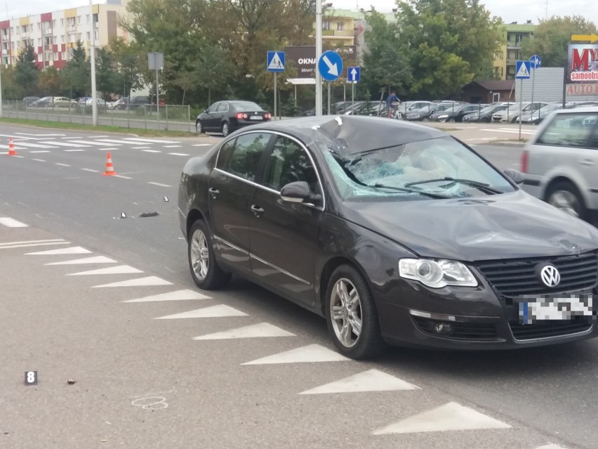 Ze wstępnych ustaleń policji wynika, że na oznakowanym...