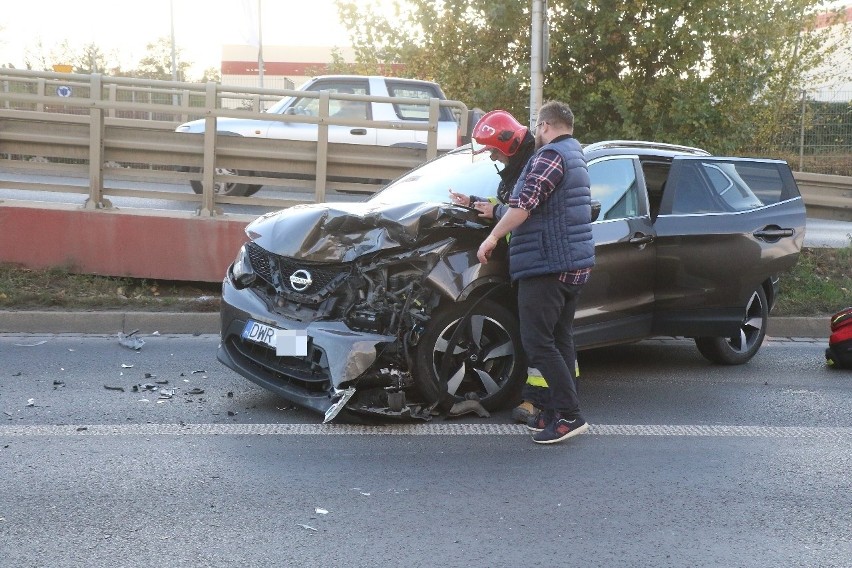 Wrocław: Wypadek na Krakowskiej. Ulica była zablokowana