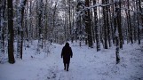 Śnieżny i mroźny weekend w powiecie sławieńskim [zdjęcia]