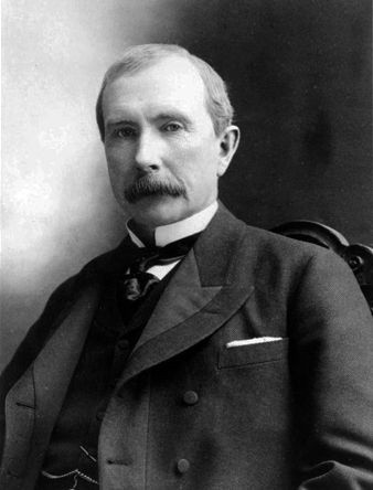 John D. Rockefeller w 1885 roku