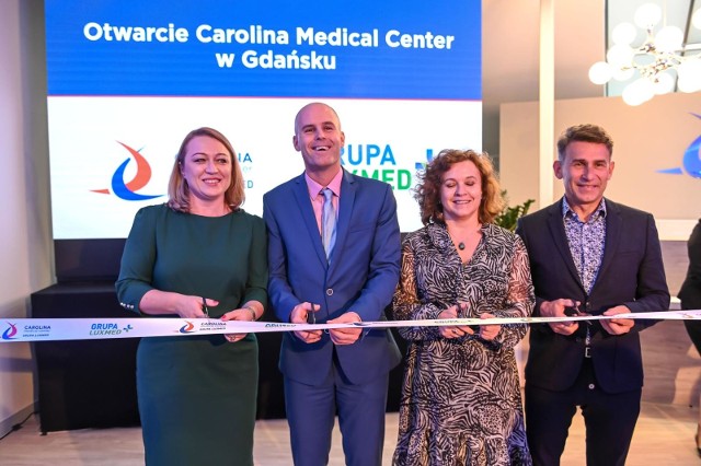 Filię słynnej warszawskiej kliniki ortopedii i medycyny sportowej - Carolina Medical Center otwarto w czwartek, 7.11.2019 r. w Gdańsku