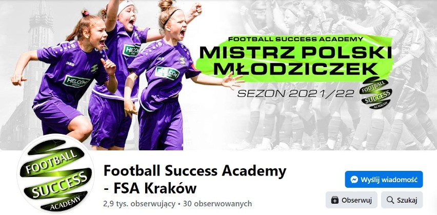 10. miejsce (ex aequo): Football Success Academy - FSA...