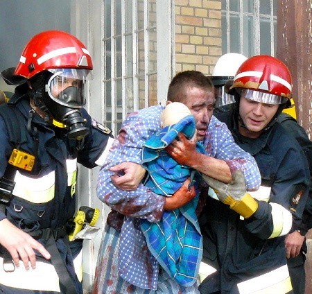 W minionym roku ratownicy m.in. ewakuowali z płonącego budynku mieszkańców Obrzyc