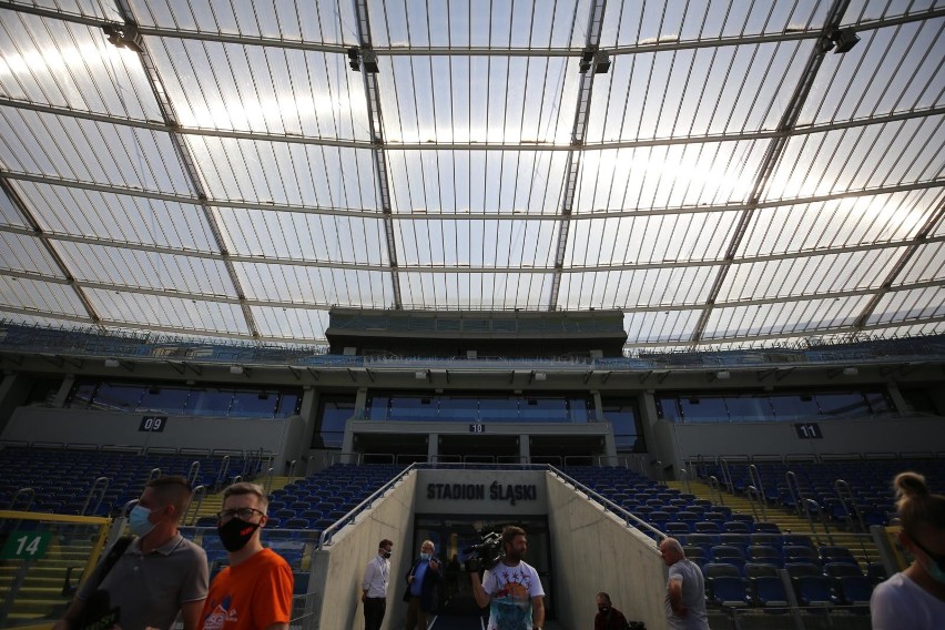 Na Stadionie Śląskim uruchomiono dziś nową trasę zwiedzania....