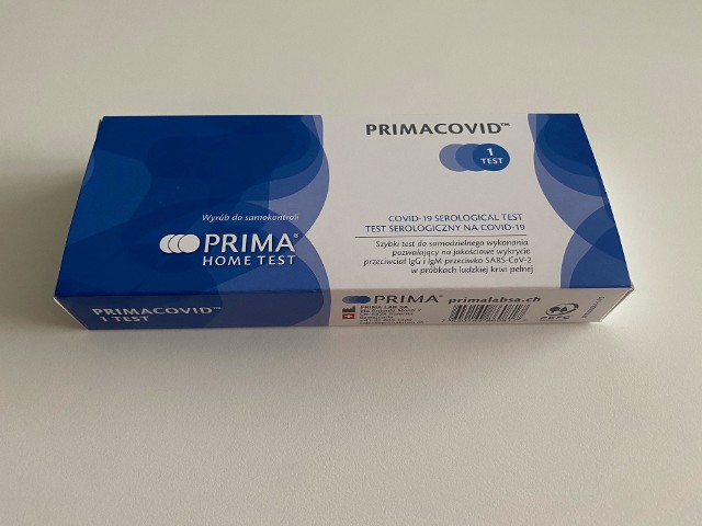 Test Primacovid w Biedronce będzie można kupić od 15 marca.