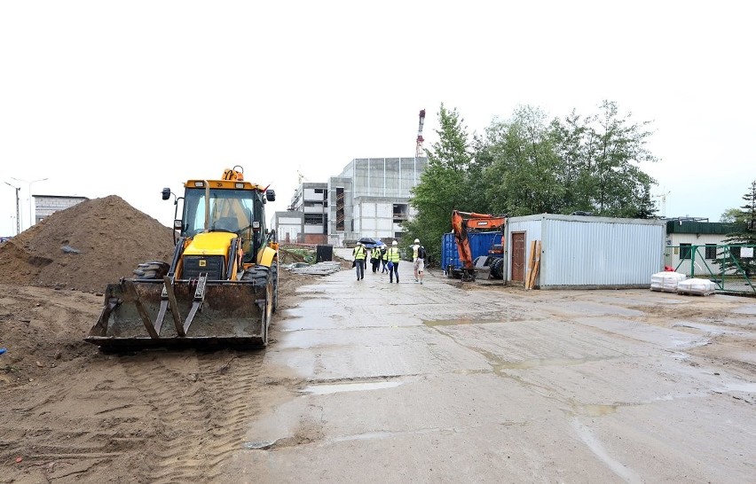 Coś się rusza na placu budowy spalarni w Szczecinie [zdjęcia]