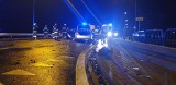 Poważny wypadek w Lisewie. Na zjeździe z autostrady A1 doszło do zderzenia. Cztery osoby poszkodowane