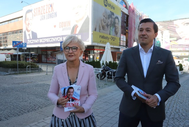 Jana Strzeżka wspiera w kampanii wyborczej wiceminister edukacji Iwona Michałek.