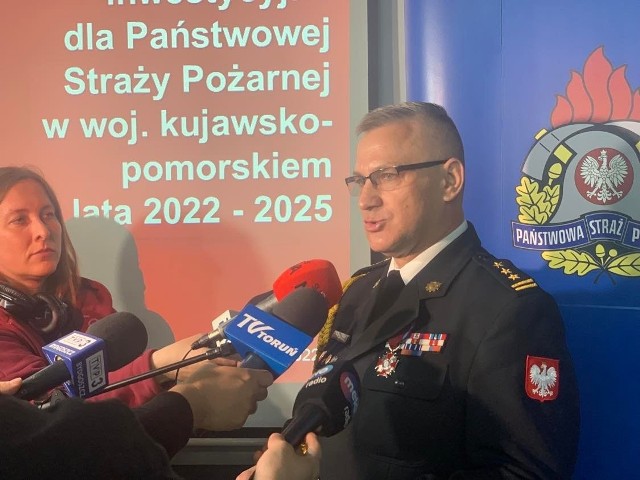 Jacek Kaczmarek, Kujawsko-Pomorski Komendant Wojewódzki PSP w Toruniu.