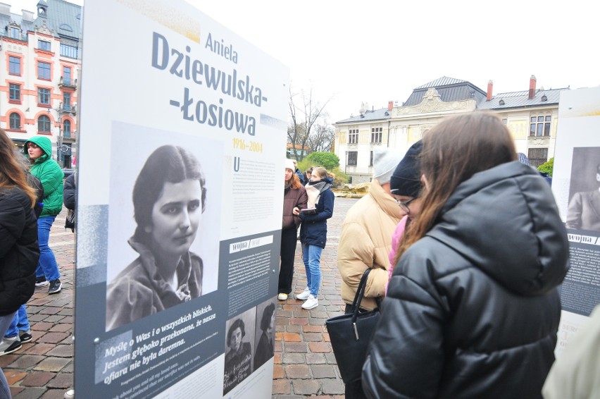 Kraków. Na placu Szczepańskim można już oglądać plenerową wystawę „Pokolenie Baczyńskiego” [ZDJĘCIA]