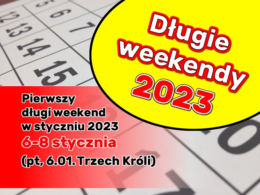 Tak wypadają dni wolne i długie weekendy w 2023 roku. Tak wydłużysz sobie urlop w 2023 roku