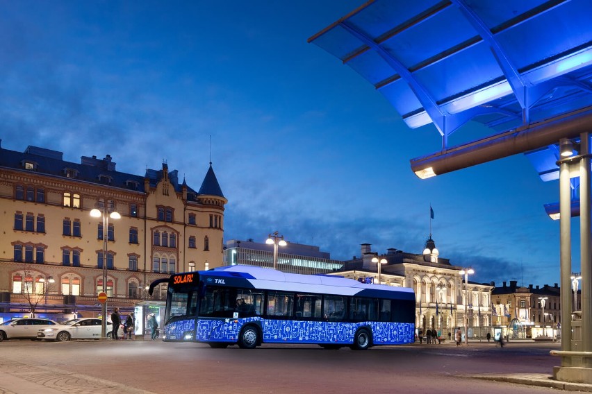 Nowe autobusy eletryczne trafią dziś do Sosnowca. To solarisy urbino 12 electric ZDJĘCIA