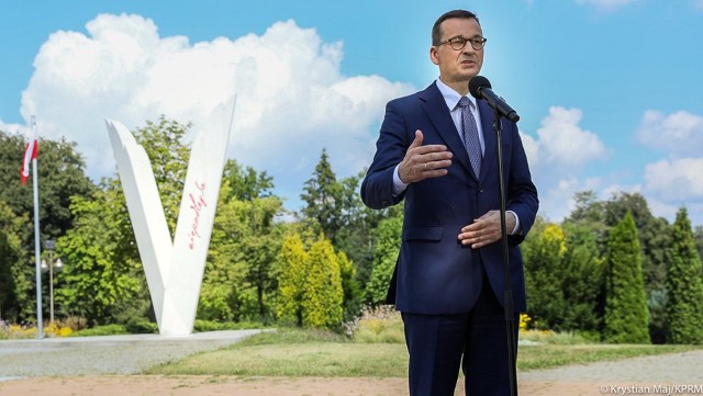 Premier Mateusz Morawiecki w Tychach.