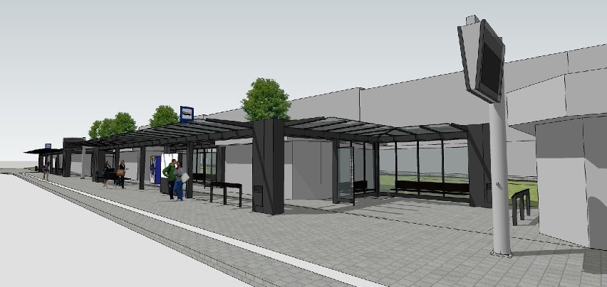 Będą nowe przystanki autobusowe w Kielcach. Miasto ogłosiło przetarg (wizualizacje)  