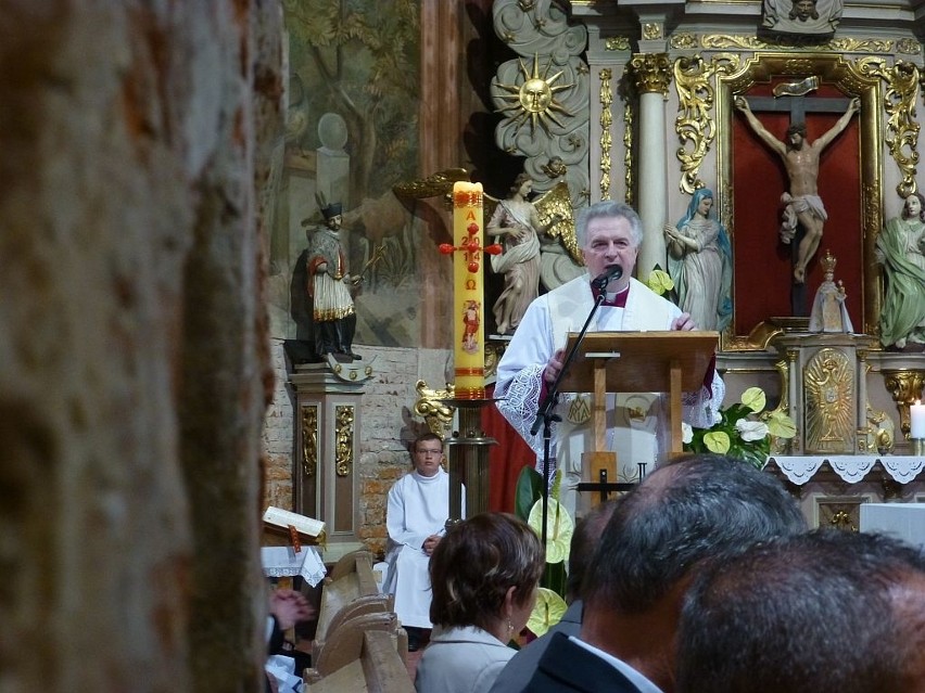 Kazanie wygłosił ks. Leszek Kaczmarek z Inowrocławia. Prymas...