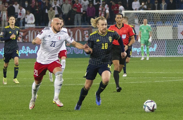 Reprezentacja Szwecji niespodziewanie uległa Gruzji