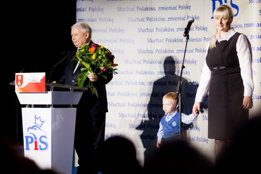 Wybory do Europarlamentu 2019. Do Białegostoku przyjeżdża Jarosław Kaczyński i premier Mateusz Morawiecki