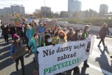 Strajk Klimatyczny w Katowicach. Młodzi ludzie walczą o losy naszej planety: Nie damy sobie zabrać przyszłości