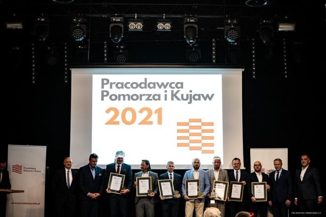 Laureaci konkursu "Pracodawcy Pomorza i Kujaw 2021"