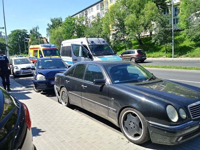 Do zderzenia samochodów doszło we wtorek, 18 czerwca na ul. Konstytucji 3 Maja w Gorzowie