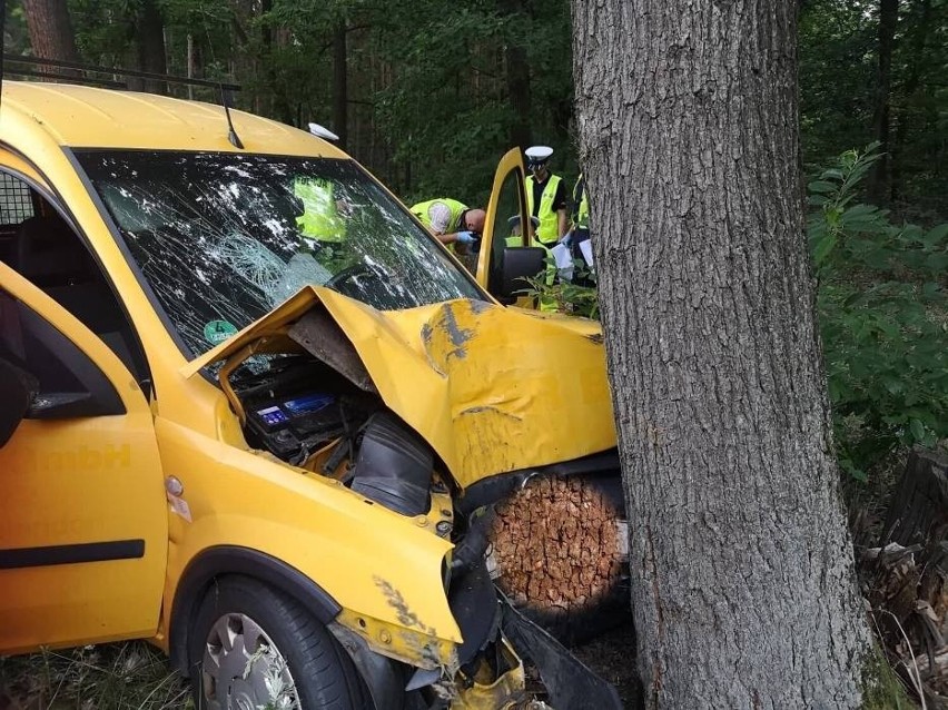 Tragiczny wypadek w Lesznie. Nie żyją dwie osoby